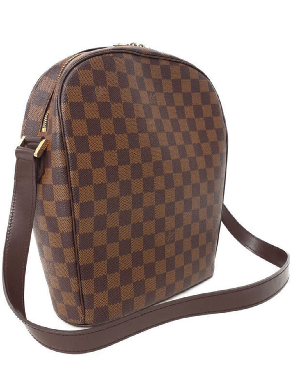 Louis Vuitton Shoulder Bag Damier Ipanema Brown